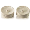 Mondex Since 1986 Komplet 2 podstawek na kadzidło 7x7x3cm smėlio sp.