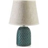 Mondex Since 1986 LETI Pilkas Lampa stołowa 9,5x20x29cm