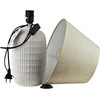 Mondex Since 1986 LETI Pilkas Lampa stołowa 16x33x49cm
