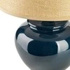 Mondex Since 1986 LETI Pilkas Lampa stołowa 13x20x28,5cm tamsiai mėlyna
