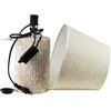 Mondex Since 1986 LETI Pilkas Lampa stołowa 12x22,5x36cm