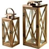 Mondex Since 1986 LEVI GOLD Komplet 2 latarni18x18x45cm/12,5x12,5x32cm