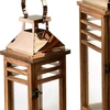 Mondex Since 1986 LEVI GOLD Komplet 2 latarni19,5x19,5x45cm/13,5x13,5x30,5cm