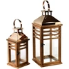 Mondex Since 1986 LEVI GOLD Komplet 2 latarni19,5x19,5x45cm/13,5x13,5x30,5cm