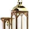 Mondex Since 1986 LEVI GOLD Komplet 2 latarni20x20x53cm/15x15x41,5cm