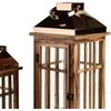 Mondex Since 1986 LEVI Komplet 2 latarni 22x22x58cm/15,5x15,5x41,5cm