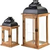 Lumarko Mondex Since 1986 LEVI Komplet 2 latarni 21x21x48cm/14x14x30cm