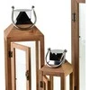 Mondex Since 1986 LEVI Komplet 3 latarni20x20x62cm/15x15x42cm/10x10x28cm