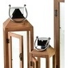 Mondex Since 1986 LEVI Komplet 3 latarni20x20x62cm/15x15x42cm/10x10x28cm