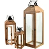 Mondex Since 1986 LEVI Komplet 3 latarni20x20x62cm/15x15x42cm/10x10x28cm
