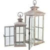Mondex Since 1986 LOKKE Komplet 2 latarni25x25x64cm/18x18x47cm