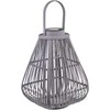 Mondex Since 1986 LUCIE Lampion solarny 29x29x40cm/57cm violetinė pilka