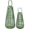 Mondex Since 1986 LUCIE Žalias Lampion solarny 33x33x70cm/90cm
