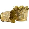 Mondex Since 1986 MARINA Komplet 3 osłonek dekoracyjnych Gold 28x28x20/25x25x20/20x20x20cm