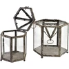 Mondex Since 1986 MILAGA Komplet 2 latarni 26x23xh40/19x17x33 cm