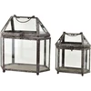 Mondex Since 1986 MILAGA Komplet 2 latarni 32x17x34/21x12x26 cm