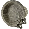 Mondex Since 1986 MILAGA Dekoratyvinė lėkštė 28x24,5x21 cm metalinis kaspinas