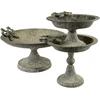 Mondex Since 1986 MILAGA Dekoratyvinė lėkštė 28x24,5x14 cm metalinis kaspinas