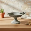 Mondex Since 1986 MILAGA Dekoratyvinė lėkštė 28x24,5x14 cm metalinis kaspinas