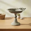 Mondex Since 1986 MILAGA Dekoratyvinė lėkštė 28x24,5x21 cm metalinis kaspinas