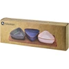 Mondex Since 1986 MODERN KITCHEN Deska su 3 miskami 9x9x3,5cm(28x9,5x1,2cm) 100ml