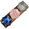Mondex Since 1986 MODERN KITCHEN Deska su 3 miskami 11x10x3cm (32,5x10x1,2cm) poj.80ml