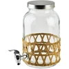 Mondex Since 1986 Mondex MODERNI VIRTUVĖ Stiklinis indas su čiaupu 3,5 l, pintas, 11,4 x 16 x 25,6 cm