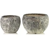 Mondex Since 1986 NEVA Komplet 2 osłonek ceramicznych 51x51x35cm 38x38x30cm