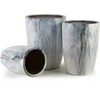 Mondex Since 1986 NEVA MARBLE KOMPLET 3 DONICZEK 37x37x47/30x30x43/24x24x40cm