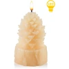 Mondex Since 1986 NIKOLAO LED žvakė 9x9x15,5 cm kankorėžis ant kamieno AW25