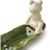Mondex Since 1986 Podstawka na kadzidło 20x5,5x7,5cm żabka