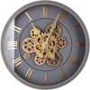 Home Styling Collection Mondex Since 1986 RAMSEY 40 cm laikrodis su judančiu mechanizmu 40x40x7cm