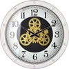 Home Styling Collection Mondex Since 1986 RAMSEY 40 cm laikrodis su judančiu mechanizmu 40x40x7cm