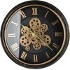 Home Styling Collection Mondex Since 1986 RAMSEY laikrodis 45cm su judančiu mechanizmu 45x45x8cm
