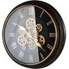 Home Styling Collection Mondex Since 1986 RAMSEY laikrodis 45cm su judančiu mechanizmu 45x45x8cm