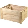 Mondex Since 1986 RINO medinių dėžių rinkinys, 3 vnt.: 40x30x20 cm, 35x25x18 cm, 30x20x16 cm