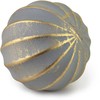 Mondex Since 1986 SAGGIO BEIGE Dekoratyvinis rutulys 7 cm pilkas