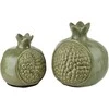Mondex Since 1986 SAGGIO Figura Granat 12x12x13cm žalia
