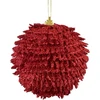 Mondex Since 1986 SANTA LILA Bombka 10cm zdobiona styropianowa