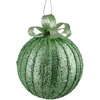 Mondex Since 1986 SANTA LILA Bombka 10cm zdobiona styropianowa