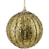 Mondex Since 1986 SANTA LILA Bombka 10cm zdobiona styropianowa