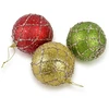 Mondex Since 1986 SANTA LILA Bombka 10cm zdobiona styropianowa