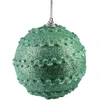 Mondex Since 1986 SANTA LILA Bombka 10cm zdobiona styropianowa