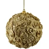 Mondex Since 1986 SANTA LILA Bombka 10cm zdobiona styropianowa