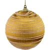 Mondex Since 1986 SANTA LILA Bombka 10cm zdobiona styropianowa
