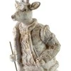 Mondex Since 1986 SANTA LILA Figura Łoś na nartach16x11x32,5 cm