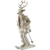 Mondex Since 1986 SANTA LILA Figura Łoś na nartach16x11x32,5 cm