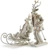 Mondex Since 1986 SANTA LILA Figura Łoś na nartach16x11x32,5 cm