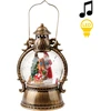 Mondex Since 1986 SANTA LILA Dekoracja świąteczna LED 12x12x21cm