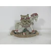 Mondex Since 1986 SANTA LILA Figura koń na biegunach 25,5x7x21cm